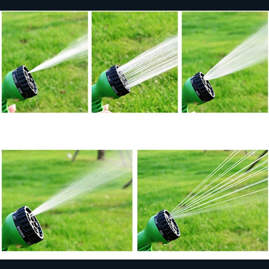 Janta Plastics Multi-Function 7-in-1 Water Spray Nozzle with Adjustable Spray Patterns for Versatile Lawn, Garden, and Outdoor Cleaning Tasks