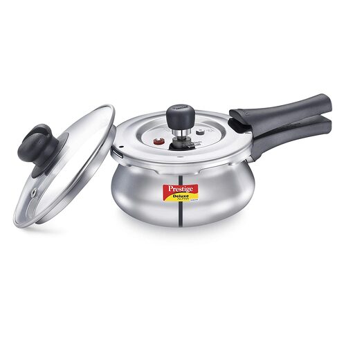 Prestige Deluxe Alpha Svachh Handi Cooker with Glass Lid