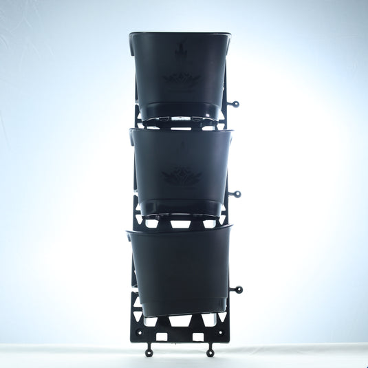 Janta Plastic Verticle Garden Pot 3 Pcs Set