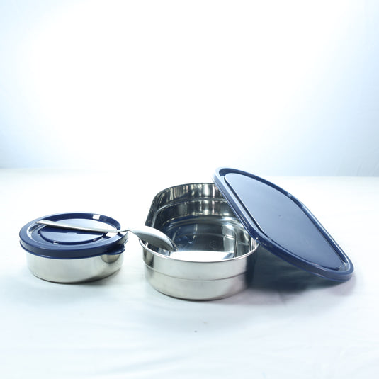 Orbit Stainless Steel Lunch Box Easy Oval