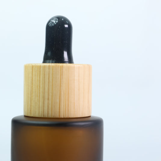 BROWN WOODEN LID DROPPER BOTTLE (Copy)