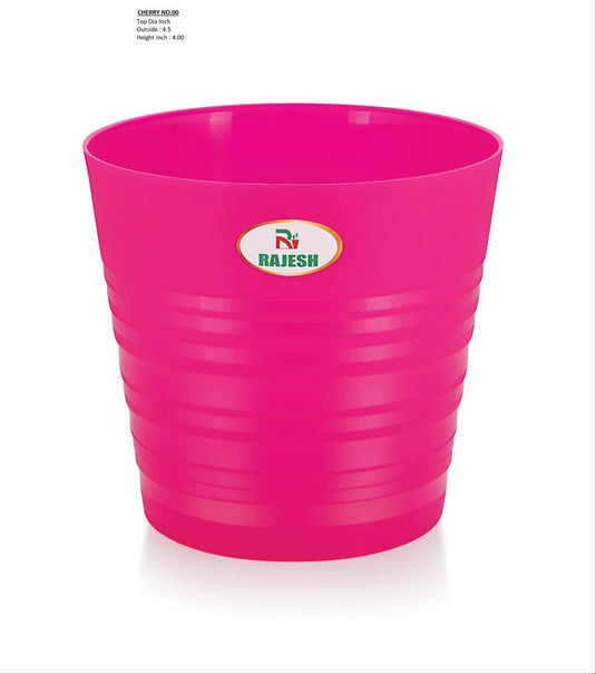 Janta Plastic Cherry Planters Multicolor