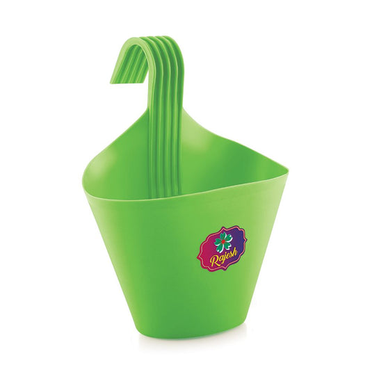 Janta Plastic Balcony Pot Multicolor