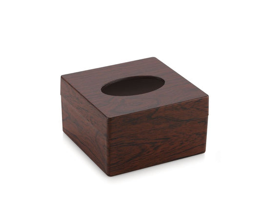 Liza Alpine Small Tissue Box - Compact and Elegant Tissue Holder with Modern Design for Home and Office Use