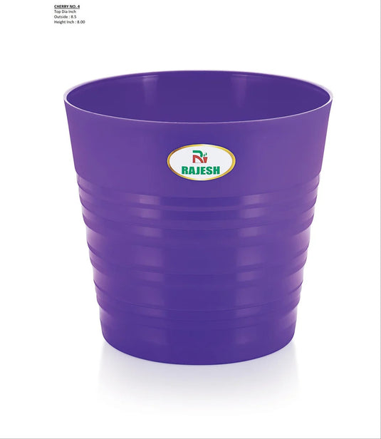 Janta Plastic Cherry Planters Multicolor