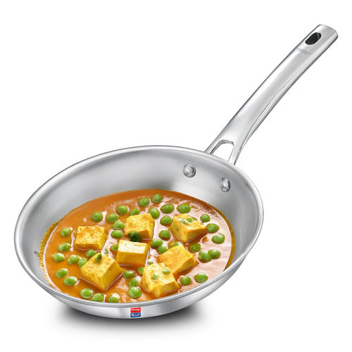 Prestige Tri-Ply Splendid Fry Pan – Premium Stainless Steel Cookware