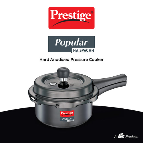 Prestige Popular Svachh Hard Anodised Pressure Cooker