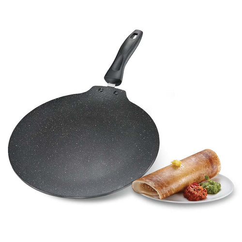 Prestige Omega Deluxe Granite Finish Aluminium Non-Stick Dosa Tawa – Durable & Healthy Cooking