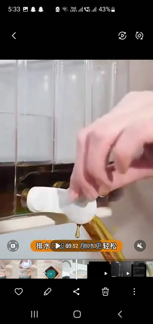 Janta Plastics PrimeSpin 360° Ultra-Efficient Spin Mop with Hands-Free Wringing and Advanced Microfiber Technology for Easy Floor Cleaning