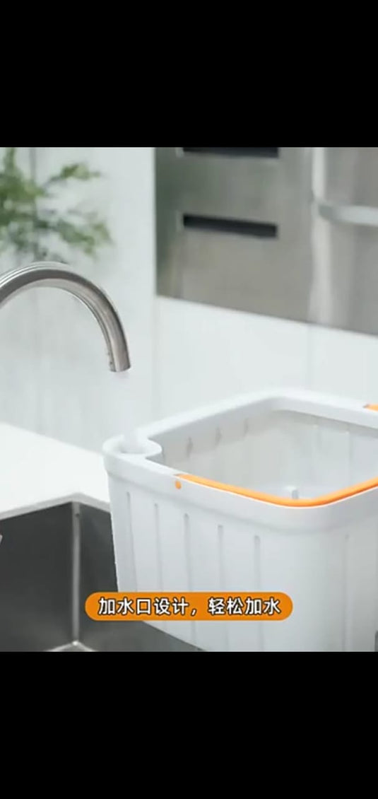 Janta Plastics PrimeSpin 360° Ultra-Efficient Spin Mop with Hands-Free Wringing and Advanced Microfiber Technology for Easy Floor Cleaning