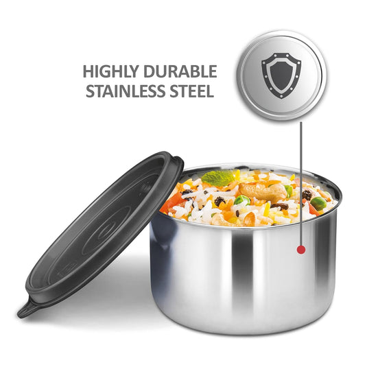 Milton Tasty Lunch Combo Steel Tiffin