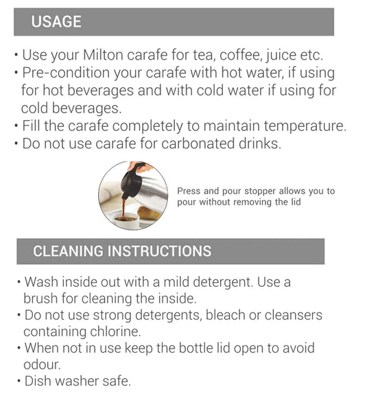 Milton Thermosteel Carafe