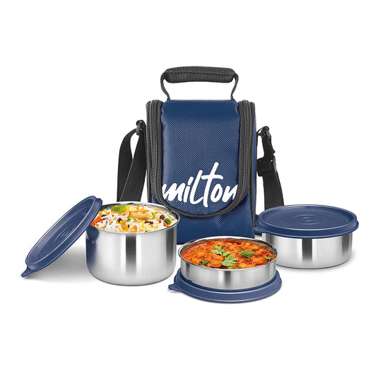 Milton Tasty Lunch Combo Steel Tiffin