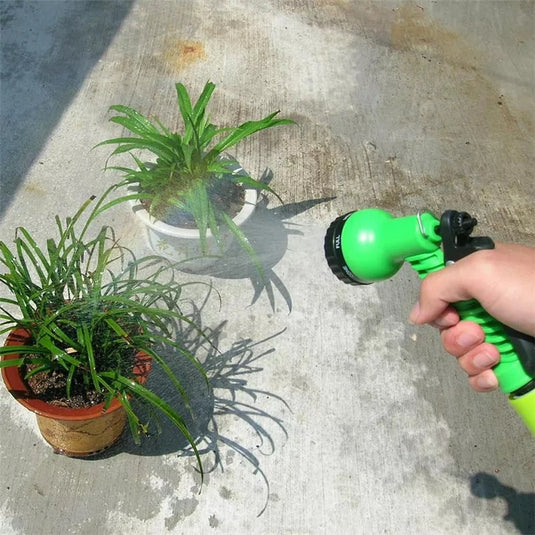 Janta Plastics Multi-Function 7-in-1 Water Spray Nozzle with Adjustable Spray Patterns for Versatile Lawn, Garden, and Outdoor Cleaning Tasks