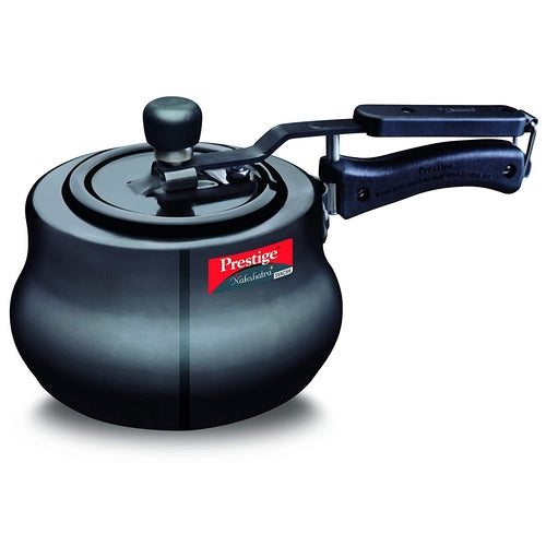 Prestige Nakshatra Plus Svachh Hard Anodised Aluminium Spillage Control Handi Pressure Cooker