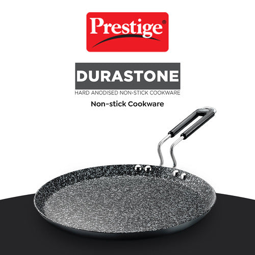 Prestige Durastone Hard Anodised 6 Layer Non-Stick Omni Tawa