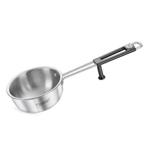 Prestige Tri-Ply Splendor Tadka Pan – 13 cm (550 ml) Stainless Steel