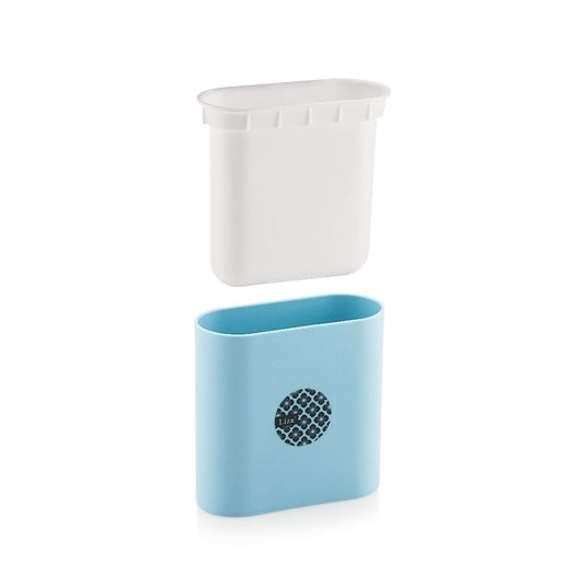 Liza Falcon Premium Silicon Toilet Brush with Ergonomic Handle for Efficient Cleaning and Hygienic Use, Sturdy Non-Slip Base, and Quick-Drying Bristles for Long-Lasting Durability and Odor Control