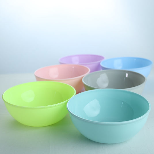 Shreeji Mixing Bowl Multi Color 6 Pcs Set