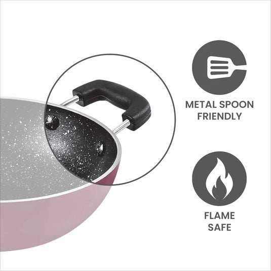 Milton Pro Cook Granito Non Induction Kadhai