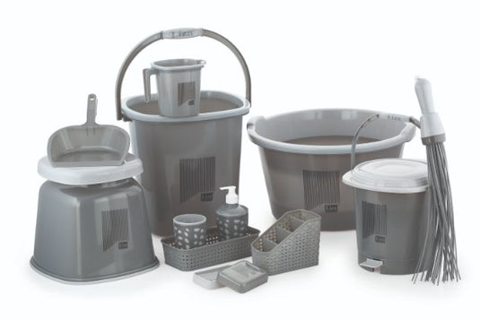 Liza Opera 12-Piece Deluxe Bathroom Set - Complete Bathroom Accessories Collection for Ultimate Style and Organization