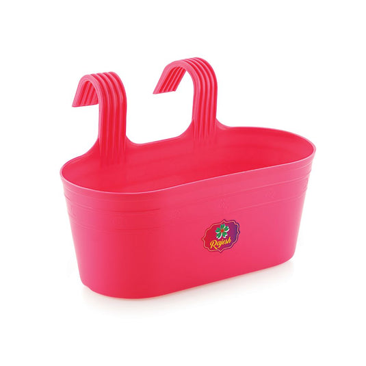 Janta Plastic Grand Balcony Planters Multicolor