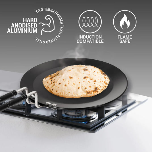 Milton Pro Cook Hard Anodized Induction Tawa