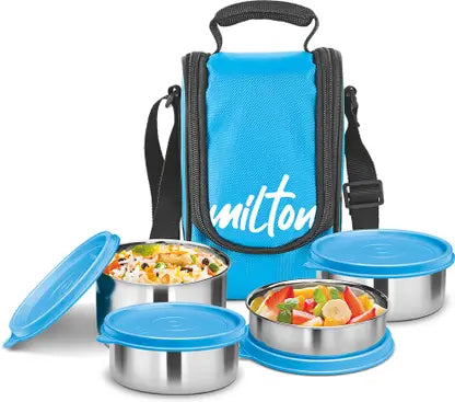 Milton Tasty Lunch Combo Steel Tiffin
