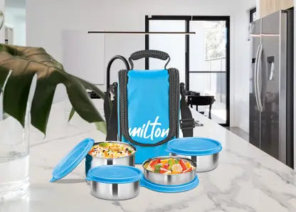 Milton Tasty Lunch Combo Steel Tiffin