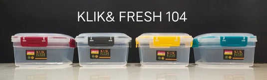Aristo Klik And Fresh Containers Multicolor