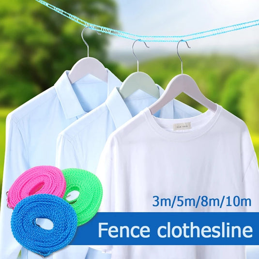 Janta Plastics Ultra-Durable Multi-Thread Clothes Line with High-Strength Fiber for All-Weather Drying and Maximum Load Capacity