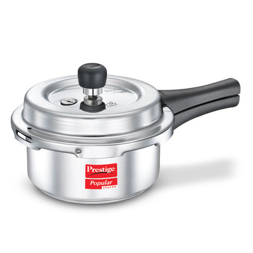 Prestige Popular Svachh Virgin Aluminium Spillage Control Pressure Cooker