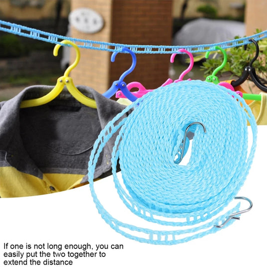 Janta Plastics Ultra-Durable Multi-Thread Clothes Line with High-Strength Fiber for All-Weather Drying and Maximum Load Capacity