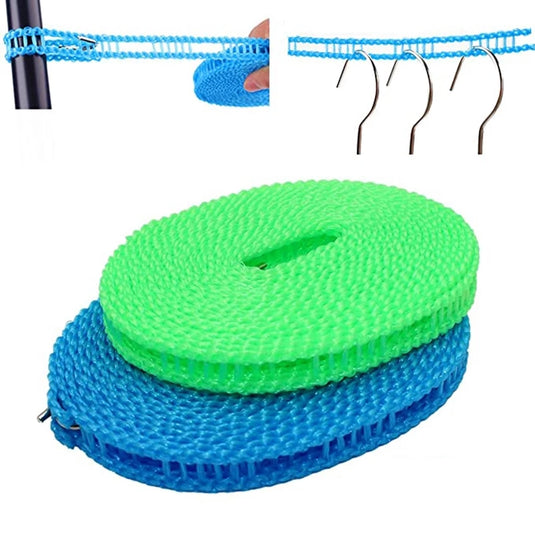 Janta Plastics Ultra-Durable Multi-Thread Clothes Line with High-Strength Fiber for All-Weather Drying and Maximum Load Capacity