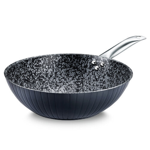 Prestige Durastone Hard Anodised 6 Layer Non-Stick Wok