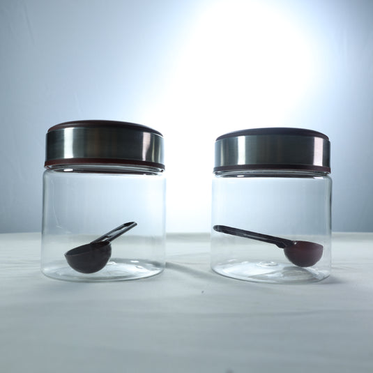 Rishabh Vivid Steel Container 2 Pcs Set