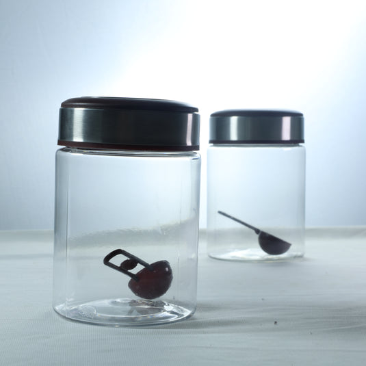 Rishabh Vivid Steel Container 2 Pcs Set