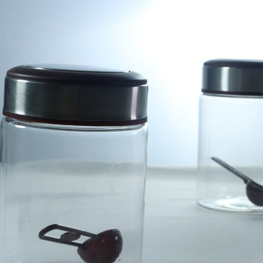 Rishabh Vivid Steel Container 2 Pcs Set