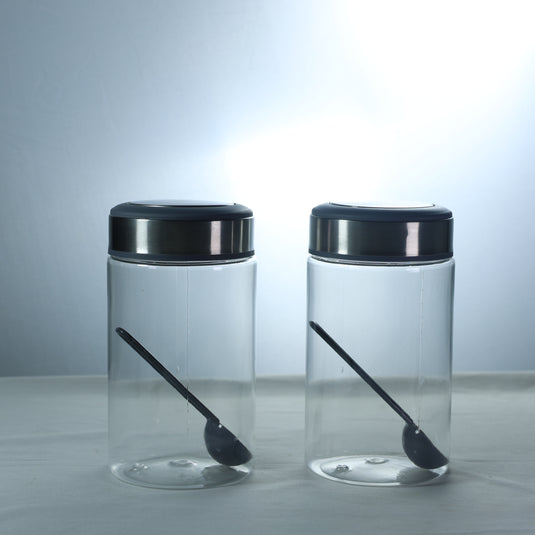 Rishabh Vivid Steel Container 2 Pcs Set