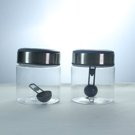 Rishabh Vivid Steel Container 2 Pcs Set