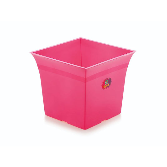 Janta Plastic Time Square Planter Multicolor