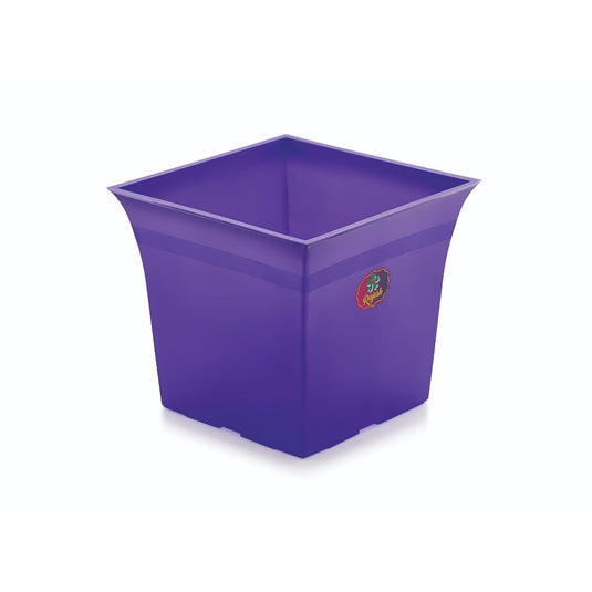 Janta Plastic Time Square Planter Multicolor