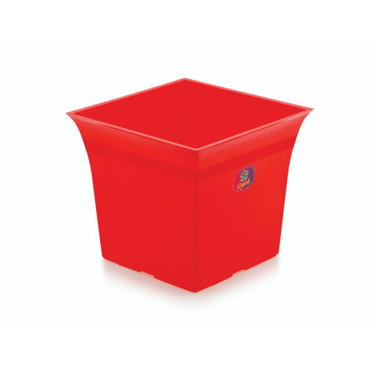 Janta Plastic Time Square Planter Multicolor