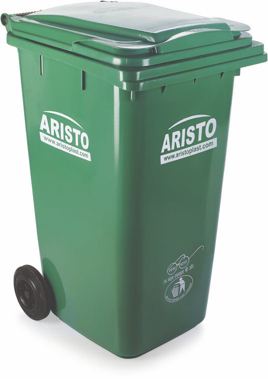 Aristo Wheel Waste Bin with Pedal Multicolor