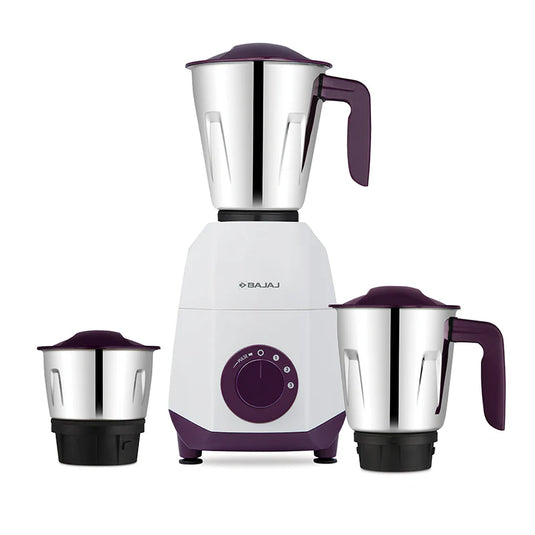 Bajaj Ninja Series Elegance 500W, 3 Jar with DuraCut® Blade