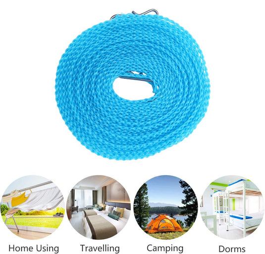 Janta Plastics Ultra-Durable Multi-Thread Clothes Line with High-Strength Fiber for All-Weather Drying and Maximum Load Capacity