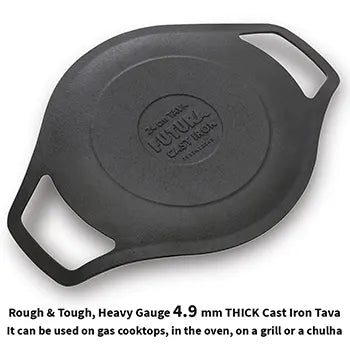 Hawkins Cast Iron Tava 24 cm