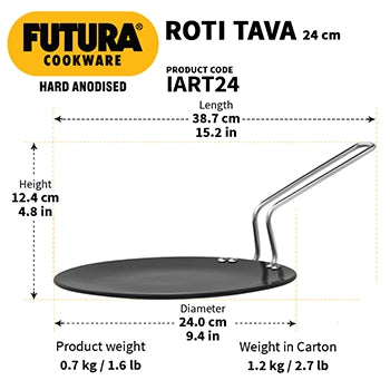 Hawkins Hard Anodised Roti Tava