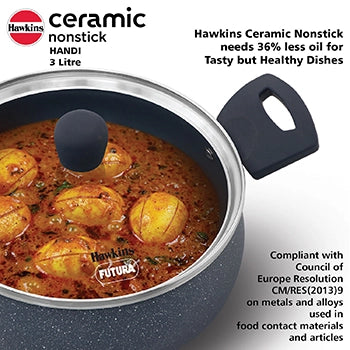 Hawkins Induction Compatible Ceramic Nonstick Handi