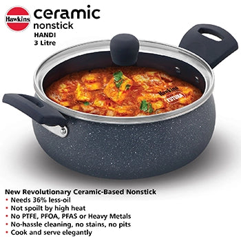 Hawkins Induction Compatible Ceramic Nonstick Handi